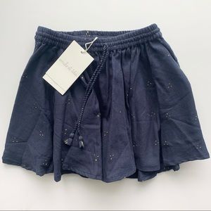 Emile et Ida Dots Embroidered Skirt